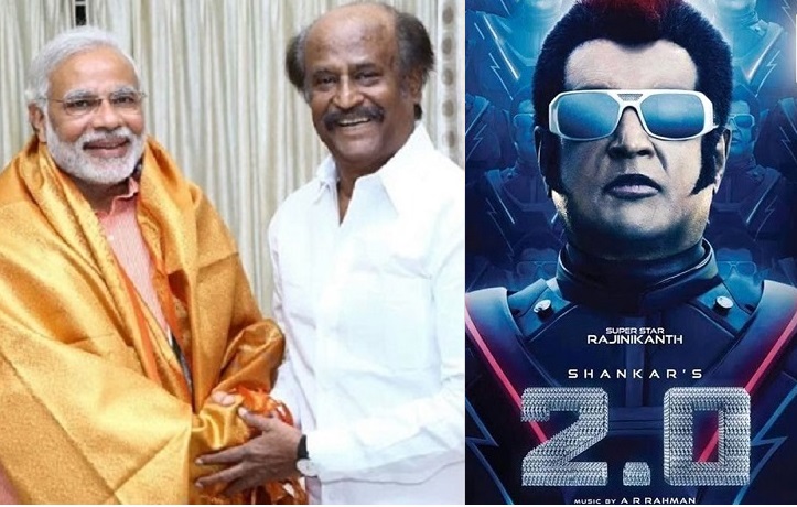 Narendra Modi is Happy about Rajini ROBO 2.0 Movie