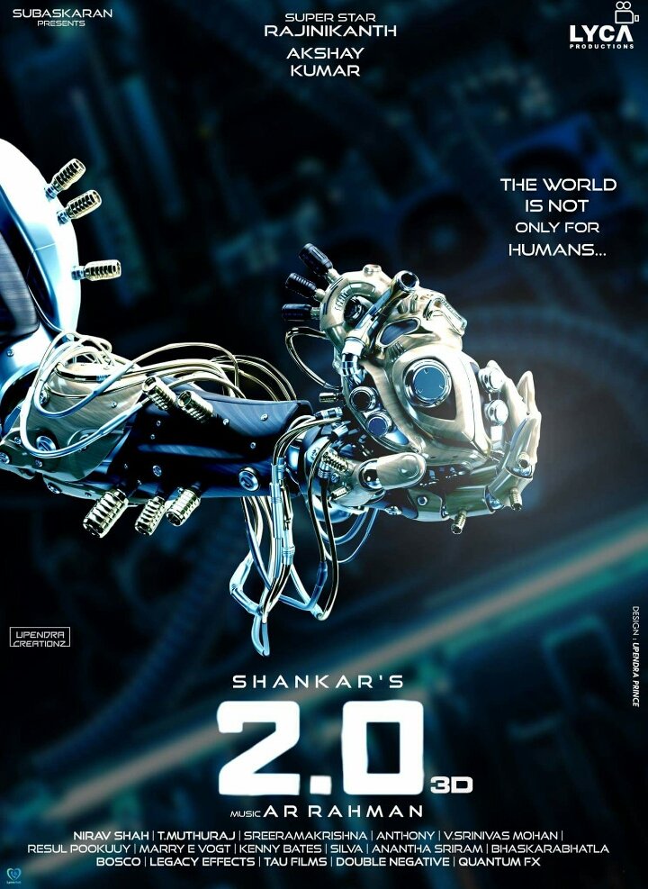 2.0 Official Trailer Rajinikanth | Akshay Kumar | A R Rahman | Shankar