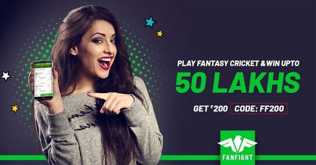 Play FanFight Fantasy Cricket and Win up to 50 Lakhs