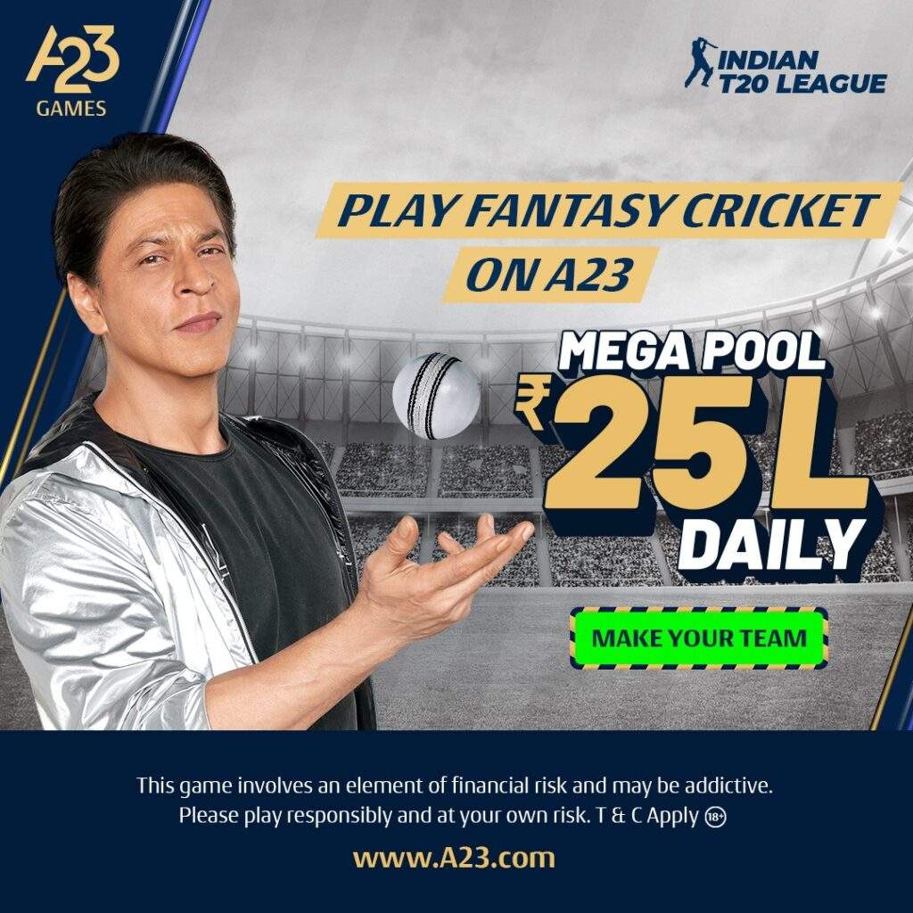 Play IPL Fantasy Cricket League on A23